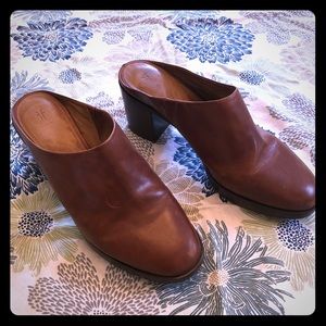 Frye Mules w/ heels Woman’s Size 9.5